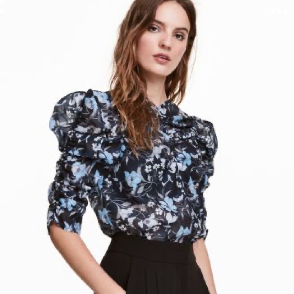 H&M | Floral Blouse